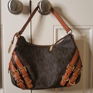 Michael Kors logo shoulder bag